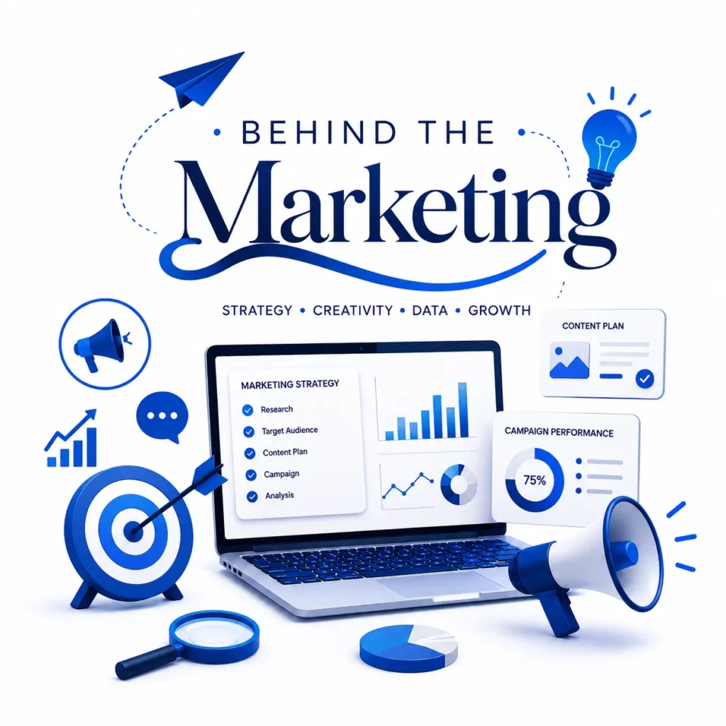 Behind marketing strategy